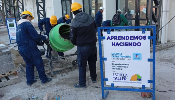 Avanzan los preparativos del Frontón y el futuro Rosedal del Real de San Carlos